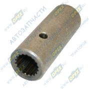 Втулка (сталь) внутр.шлиц, наружн. ф40 L=110